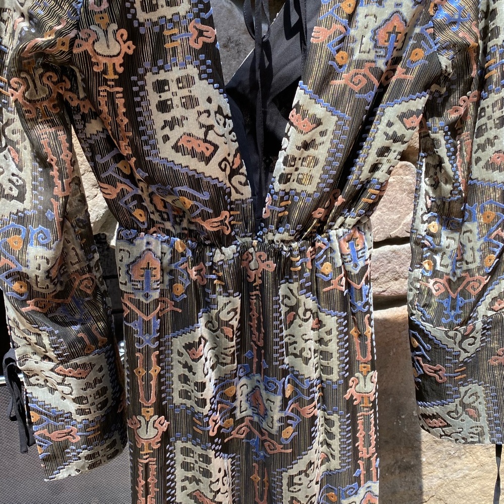 TopShop Aztec Pattern Event Gown - Picture 7 of 8